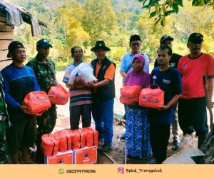 Jumat, 12 April 2024 BPBD Kab. Trenggalek melaksanakan Pendistribusian Bantuan Logistik
