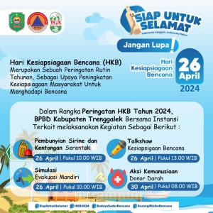 26 April 2024. Hari Kesiapsiagaan Bencana (HKB)
