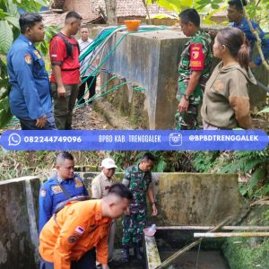 Hari Selasa dan Rabu, 14, 15 Mei 2024 BPBD Kab. Trenggalek melakukan Monitoring daerah rawan kekeringan di Ds. Ngrencak dan Ds. Wonocoyo Kec. Panggul.