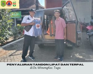 Rabu, 18 September 2024 BPBD Kabupaten Trenggalek Memberikan Bantuan Pada Desa Terdampak Kekeringan Yaitu Desa Winong KEcamatan Tugu
