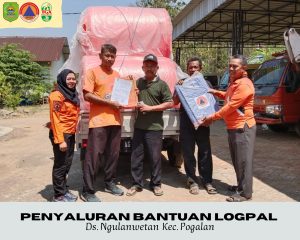 Sabtu, 21 September 2024 Badan Penanggulangan Bencana Daerah Kabupaten Trenggalek Memberikan Bantuan Tandon Kepada Daerah Terdampak Kekeringan