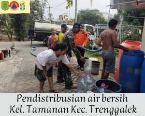 Minggu, 22 September 2024 BPBD Kab. Trenggalek mendistribusikan air bersih ke Kel. Tamanan dan Ds. Sumberdadi Kec. Trenggalek.