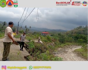 Selasa, 24 September 2024 BPBD Trenggalek melaksanakan Identifikasi Lapangan dan Koordinasi dengan Kepala Desa terkait rencana kunjungan Tim Verifikasi dari BPBD Provinsi Jawa Timur