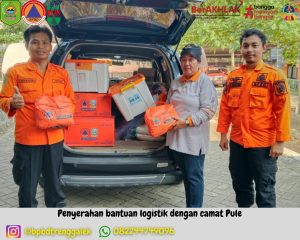Sabtu, 28 September 2024 Badan Penanggulangan Bencana Daerah Kabupaten Trenggalek melakukan penyaluran Logistik dan Peralatan