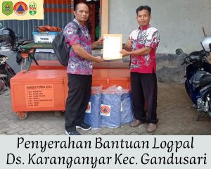Rabu, 2 Oktober 2024 Badan Penanggulangan Bencana Daerah Kabupaten Trenggalek melakukan penyaluran Terpal Untuk Warga yang terdampak kekeringan