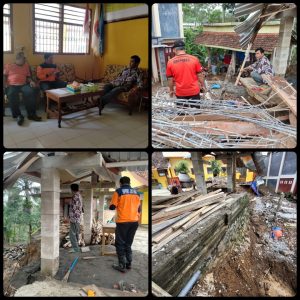 Sabtu, 16 Nopember 2024. BPBD Kab. Trenggalek Melakukan Monev BENCANA TANAH LONGSOR DI SDN 2 SURENLOR KEC. BENDUNGAN