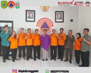 Kamis, 5 November 2024. Kunjungan Kerja BPBD Kabupaten Blitar ke Kabupaten Trenggalek: Penguatan Sinergi dalam Menghadapi Bencana