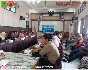 Kamis, 5 Desember 2024. BPBD Kabupaten Trenggalek Gelar Diseminasi Informasi Draf Final Dokumen Rencana Penanggulangan Bencana