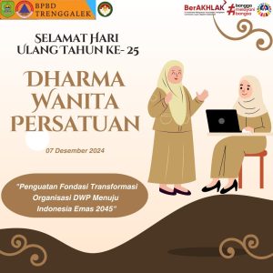 Selamat Hari Ulang Tahun Dharma Wanita Persatuan Ke-25 Tahun